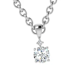 1 carat Diamond Solitaire Necklace