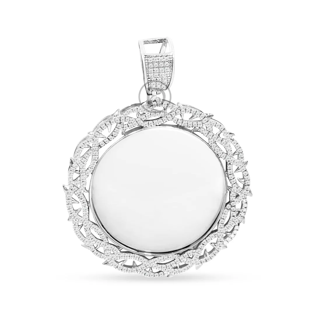 10K Yellow Gold Memory Pendant with 0.71CT Diamonds