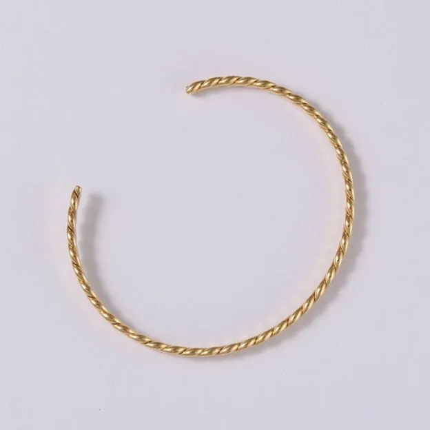 18K Gold-Filled Cuff Bracelet