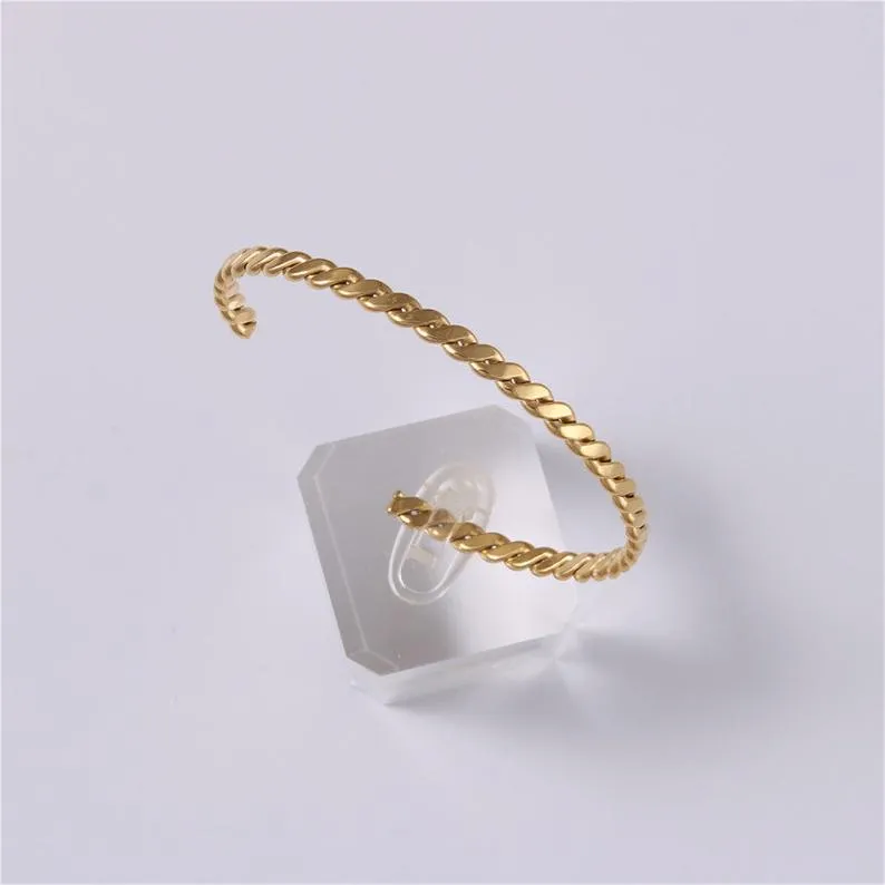 18K Gold-Filled Cuff Bracelet