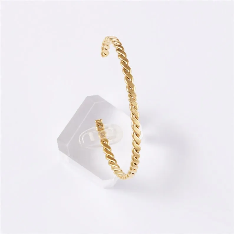 18K Gold-Filled Cuff Bracelet