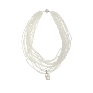 192-01-S | THE CRYSTAL NECKLACE IN WHITE