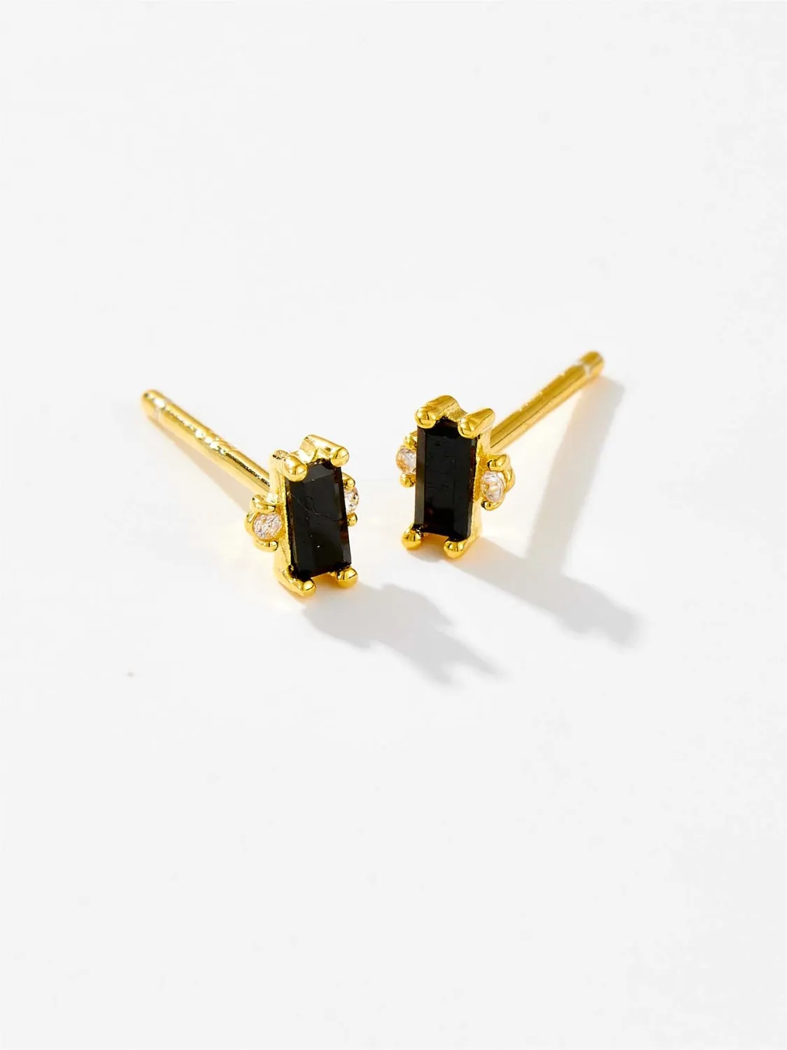 925 Sterling Silver Zircon Stud Earrings