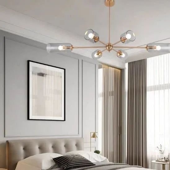 Alvilda Cones and Barrels Hanging Lamp