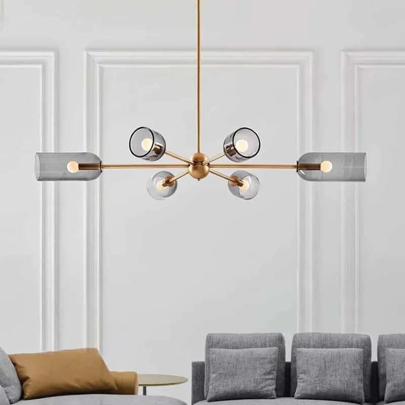 Alvilda Cones and Barrels Hanging Lamp