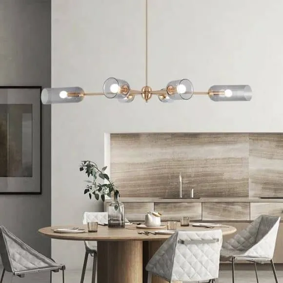 Alvilda Cones and Barrels Hanging Lamp