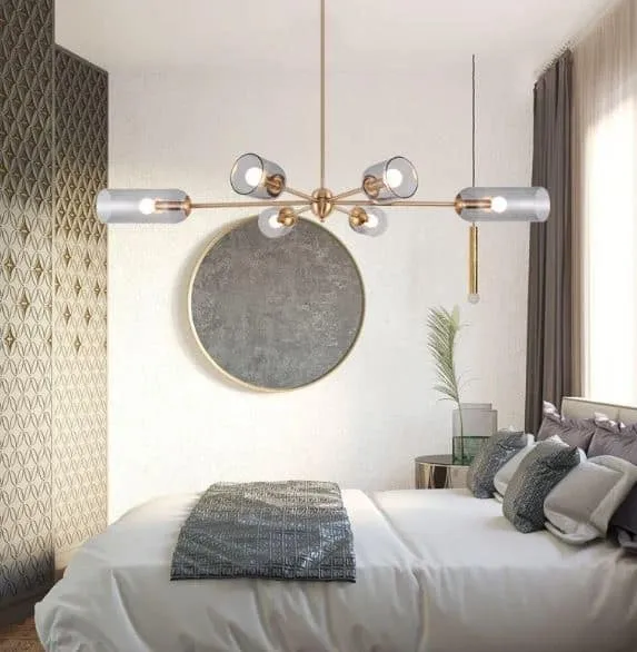 Alvilda Cones and Barrels Hanging Lamp