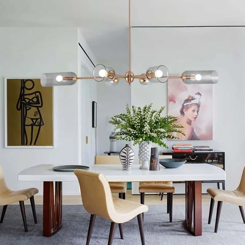 Alvilda Cones and Barrels Hanging Lamp
