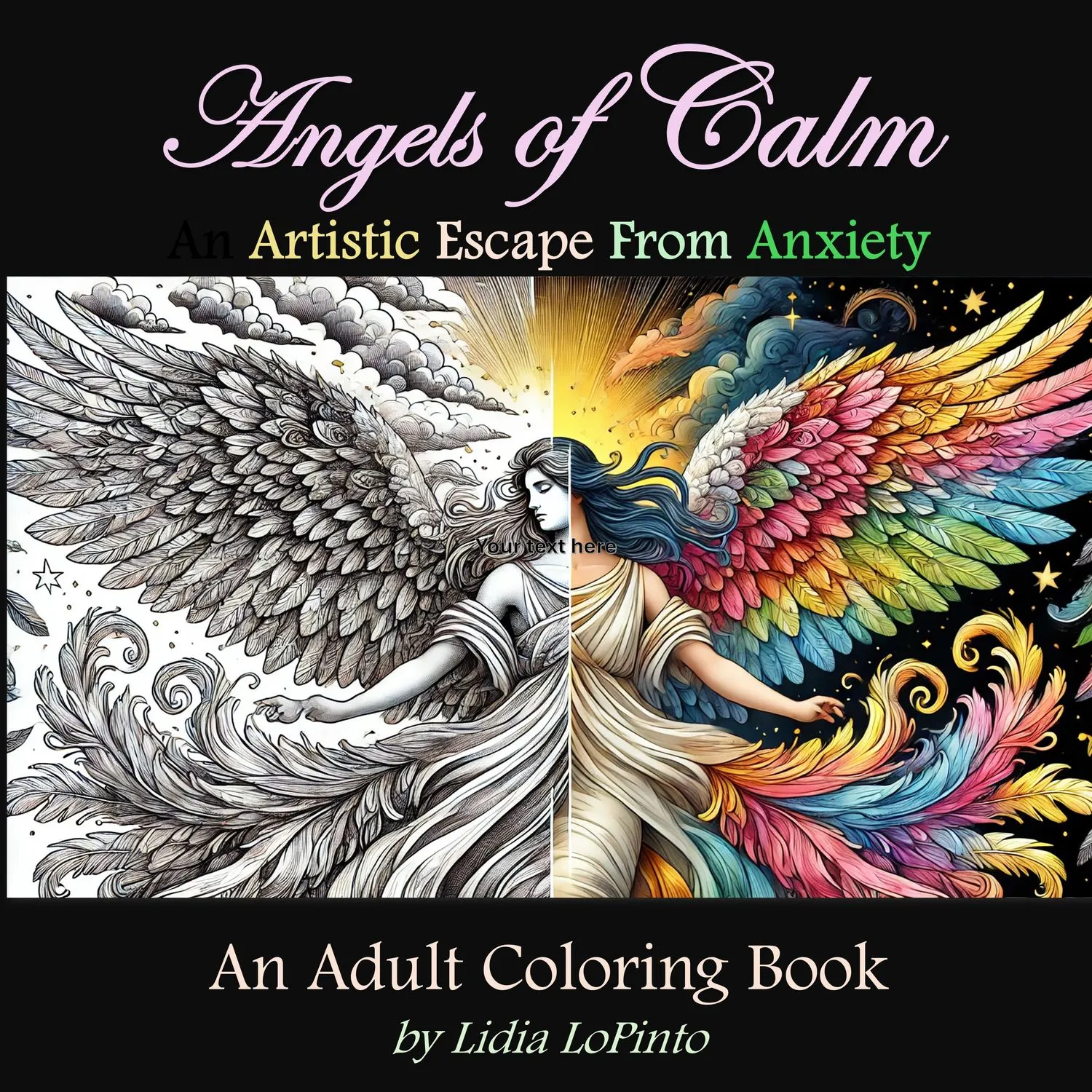 Angels of Calm: An Artistic Escape from Anxiety