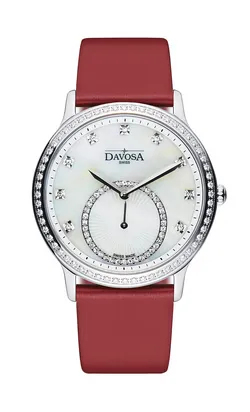Audrey Quartz Swiss-Made White Ladies Dress Watch 16755765