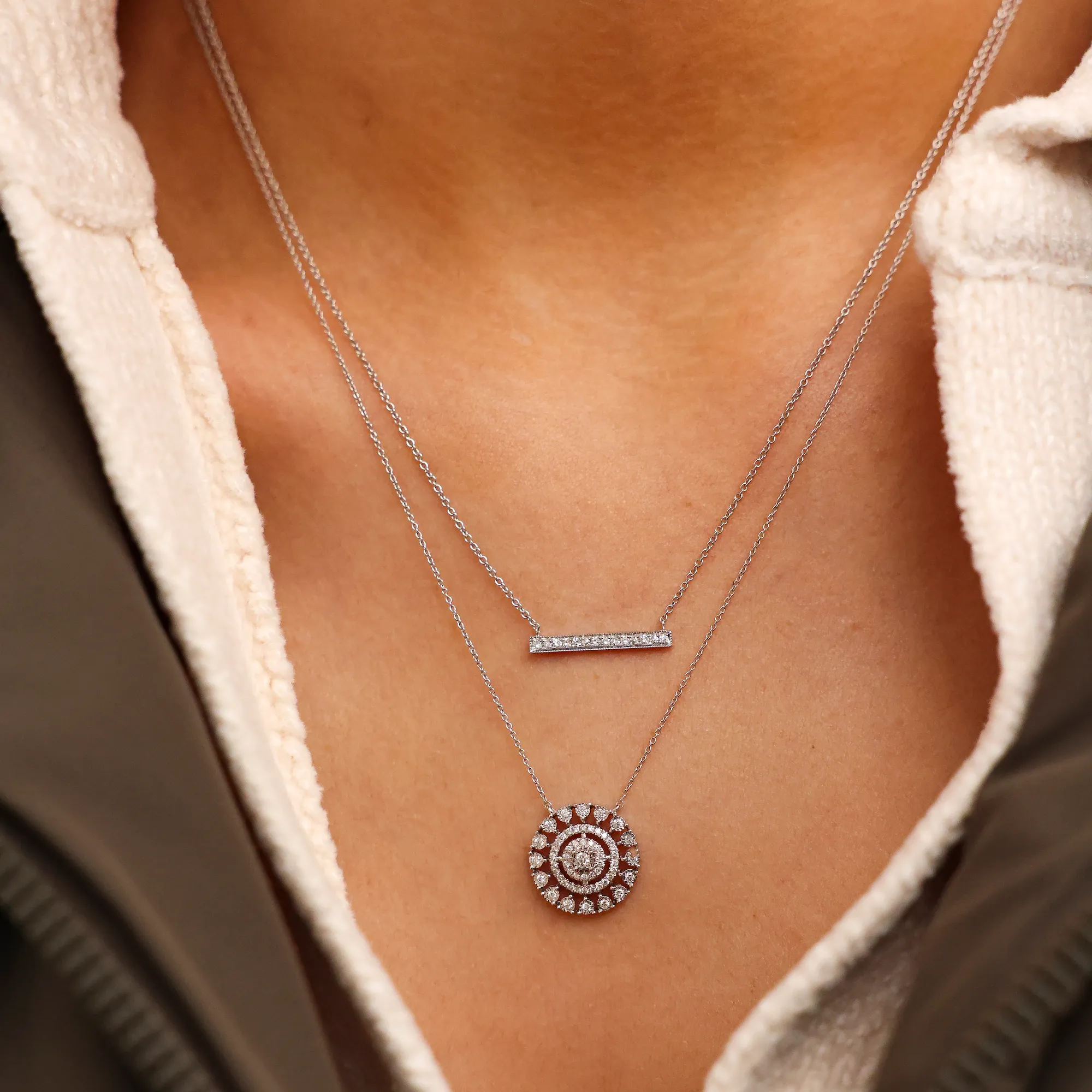 Ava Bea Medallion Necklace