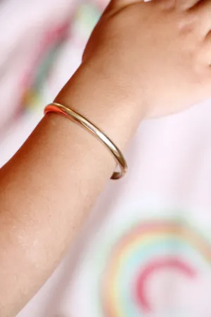 baby   toddler cuff bracelet { silver   gold }
