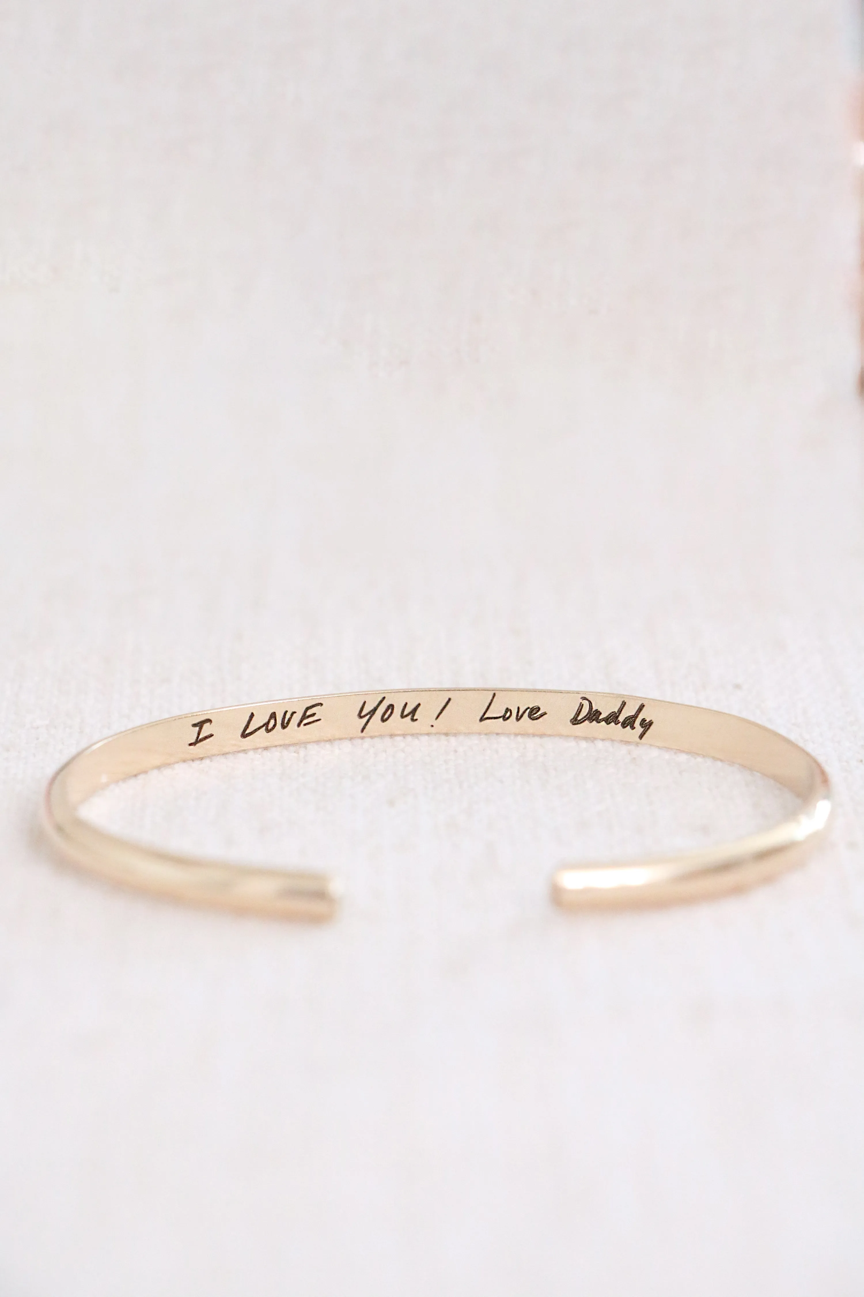 baby   toddler cuff bracelet { silver   gold }