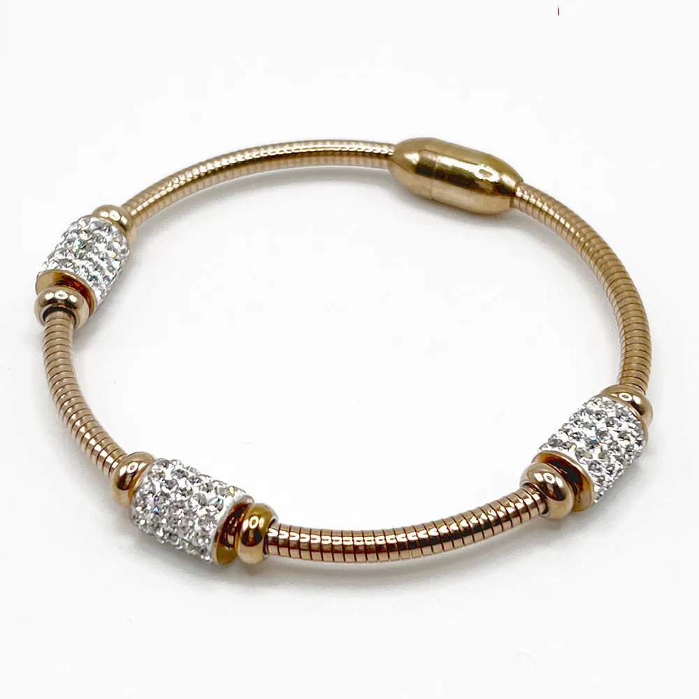 Bar Pave Bangle Bracelet