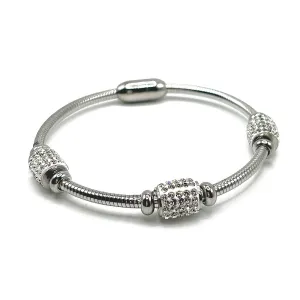 Bar Pave Bangle Bracelet