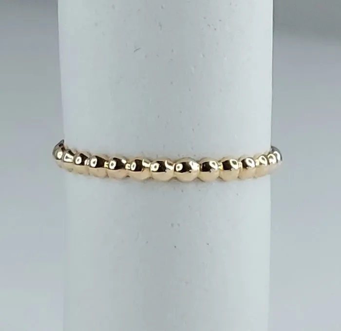 Beaded Berri Ring -14K Gold-Fill