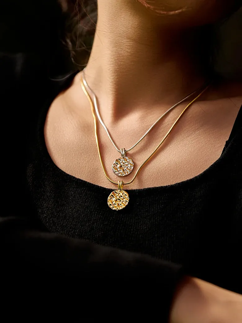 Bespoke Coin Silver Necklace