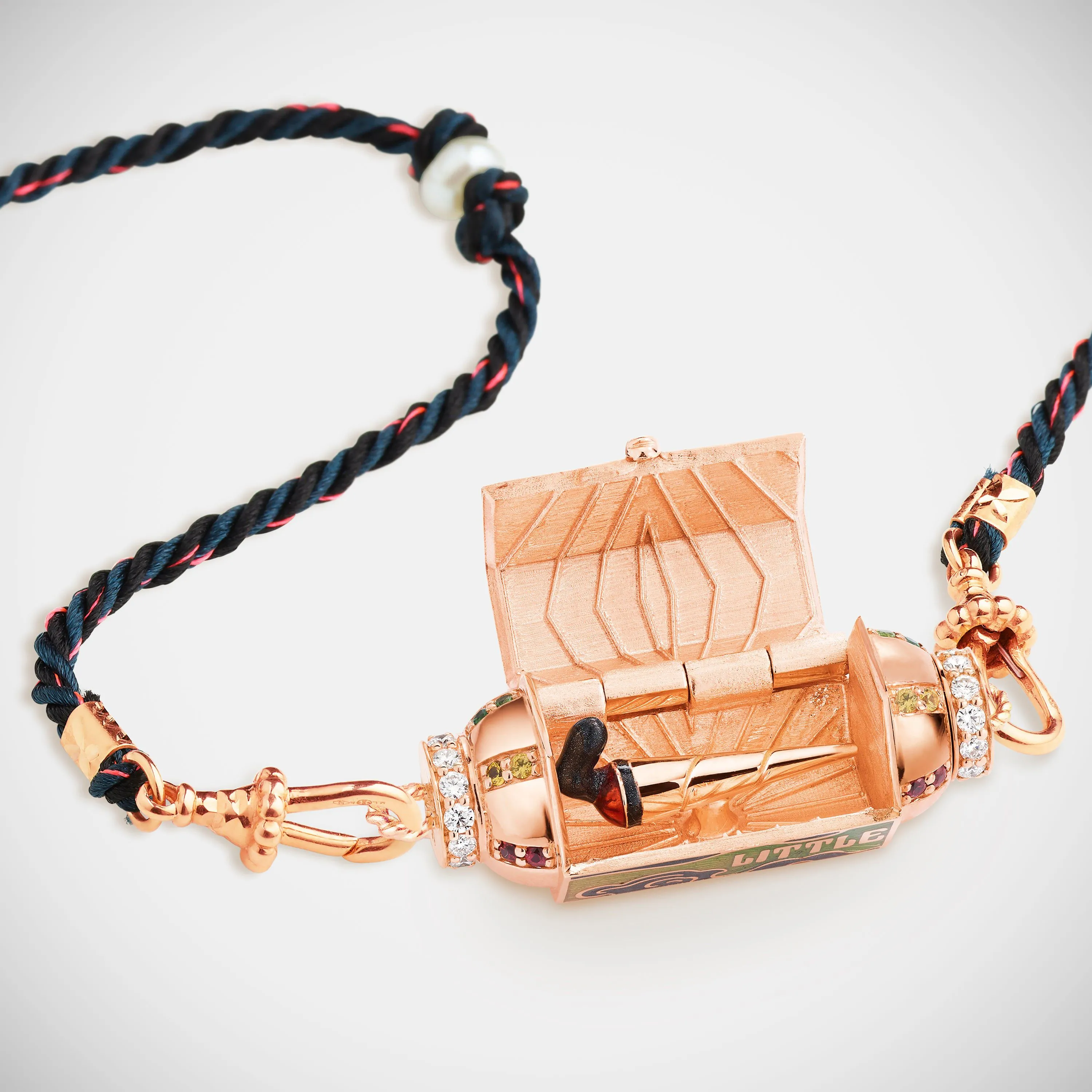 Blunt Box Locket