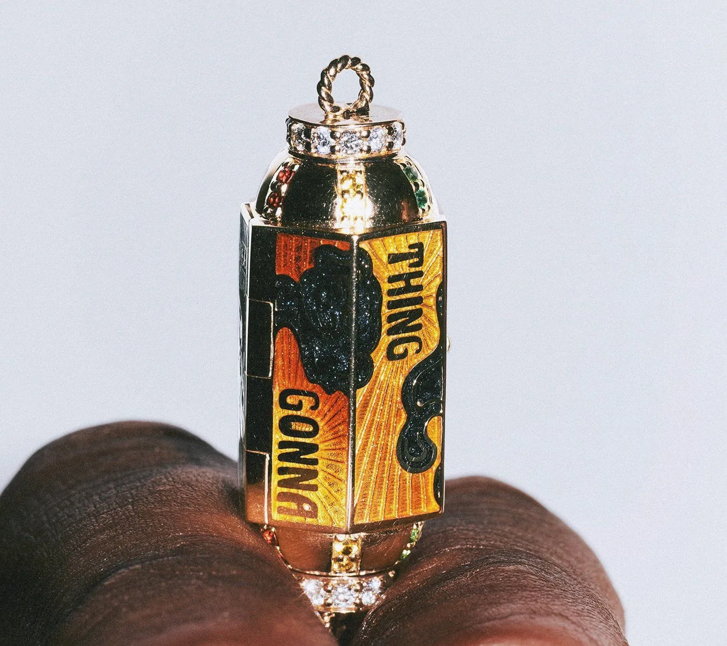 Blunt Box Locket