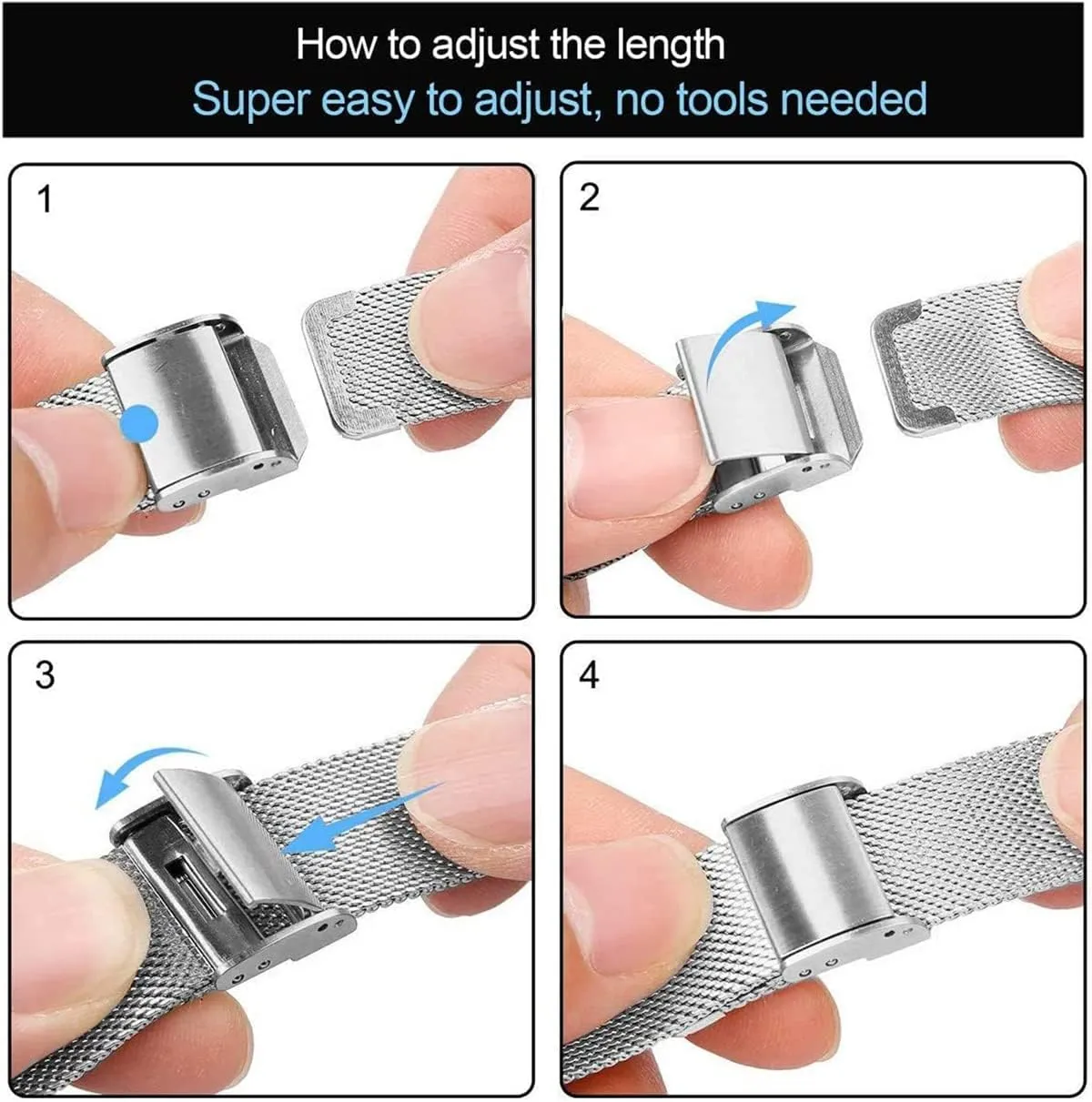 Bracelet interchangeable avec fermoir