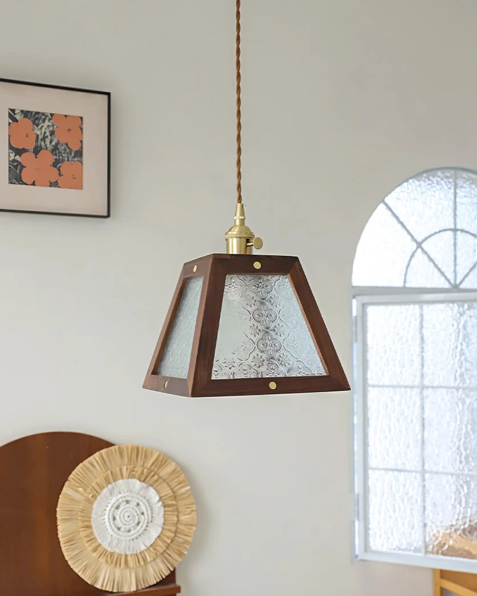 Calvi Glass Pendant Lamp 8.8- 6.5″