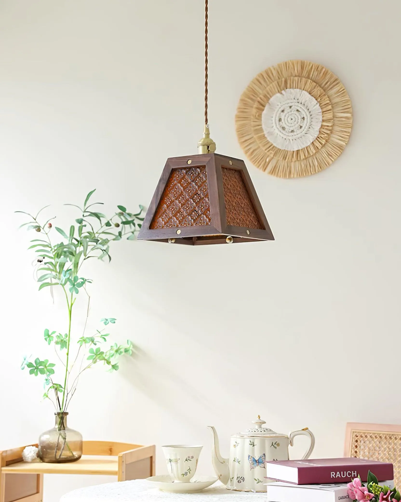 Calvi Glass Pendant Lamp 8.8- 6.5″