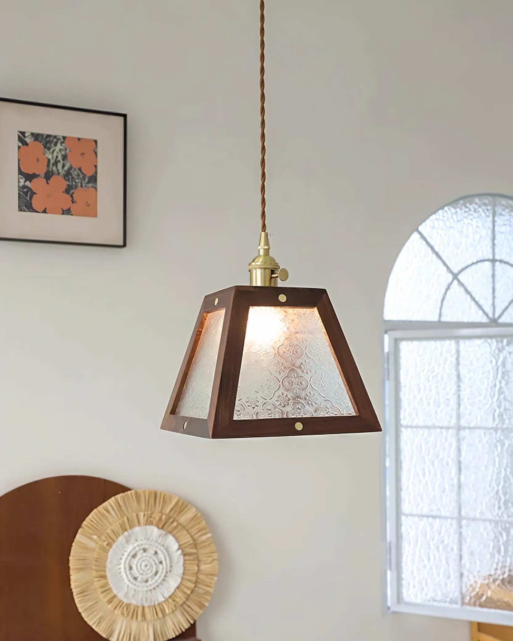 Calvi Glass Pendant Lamp 8.8- 6.5″