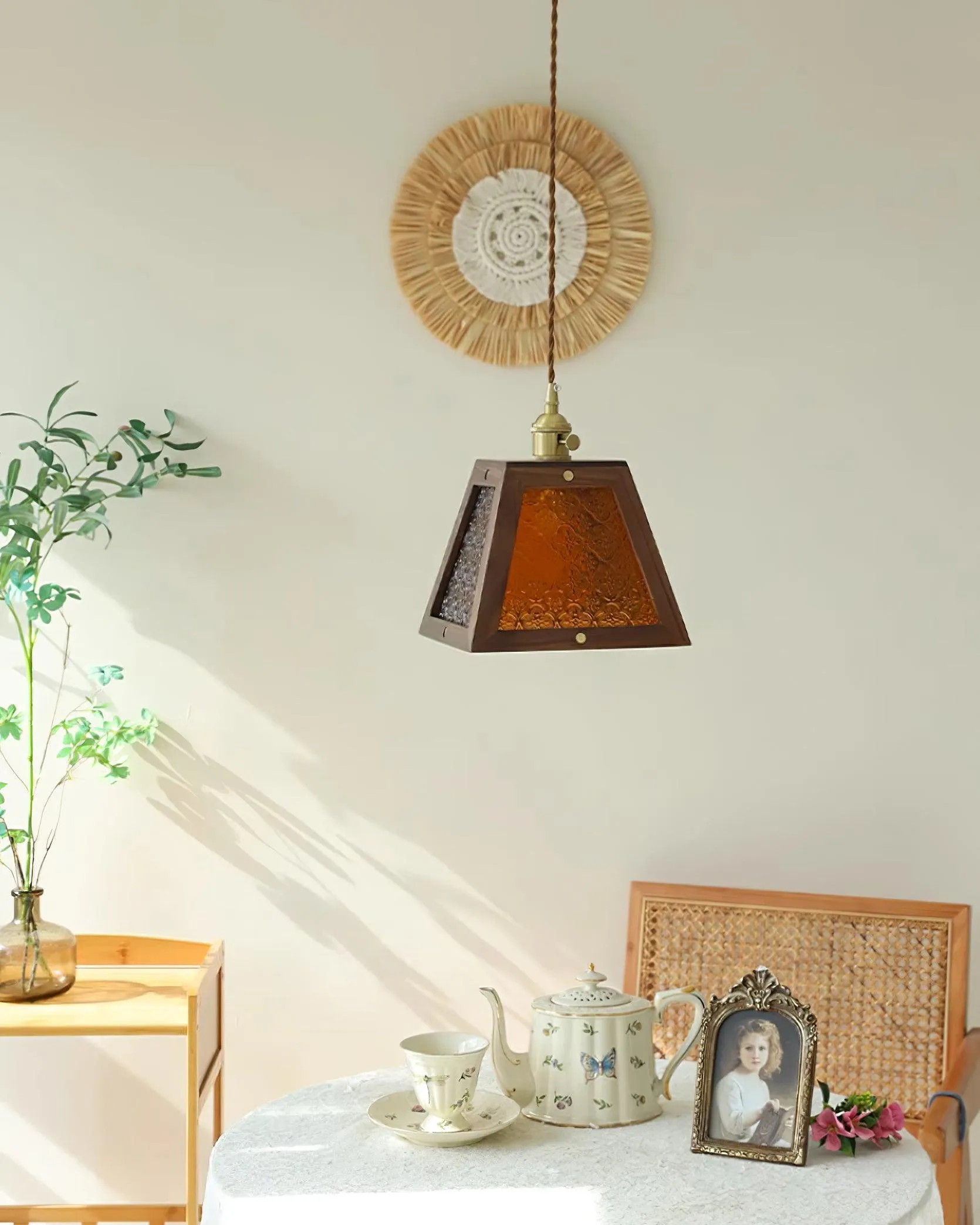 Calvi Glass Pendant Lamp 8.8- 6.5″