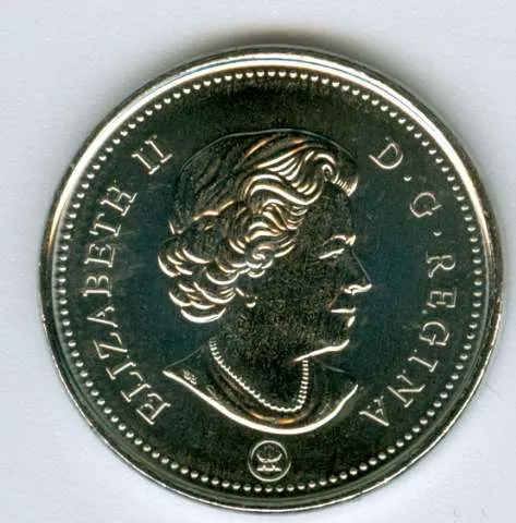 Canada Steel 2016 5 cents  (Elizabeth II) 3.95gr 0.945