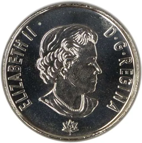 Canada Steel 2017 5 cents  (Elizabeth II) 3.95gr 0.945