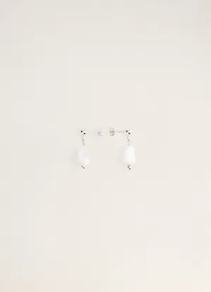 CARVED STONES EARRINGS