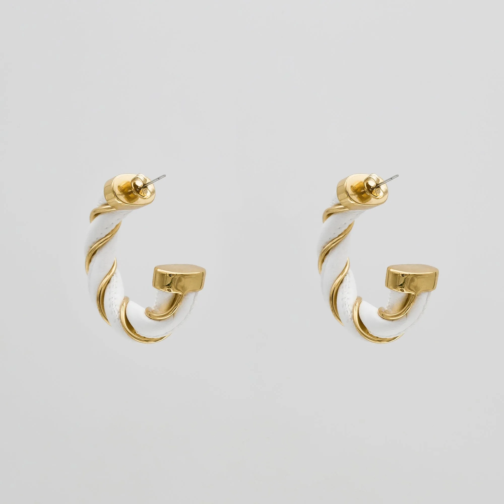 Chloe Leather Earrings