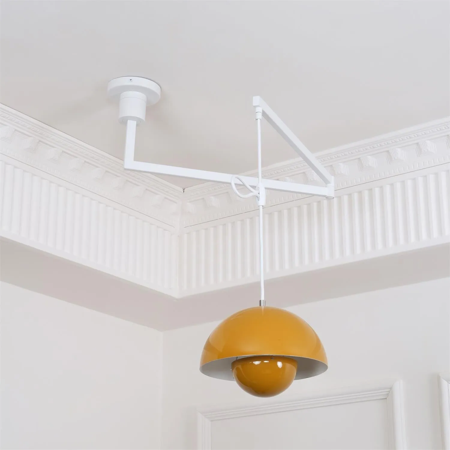 Color Swing Arm Pendant Light