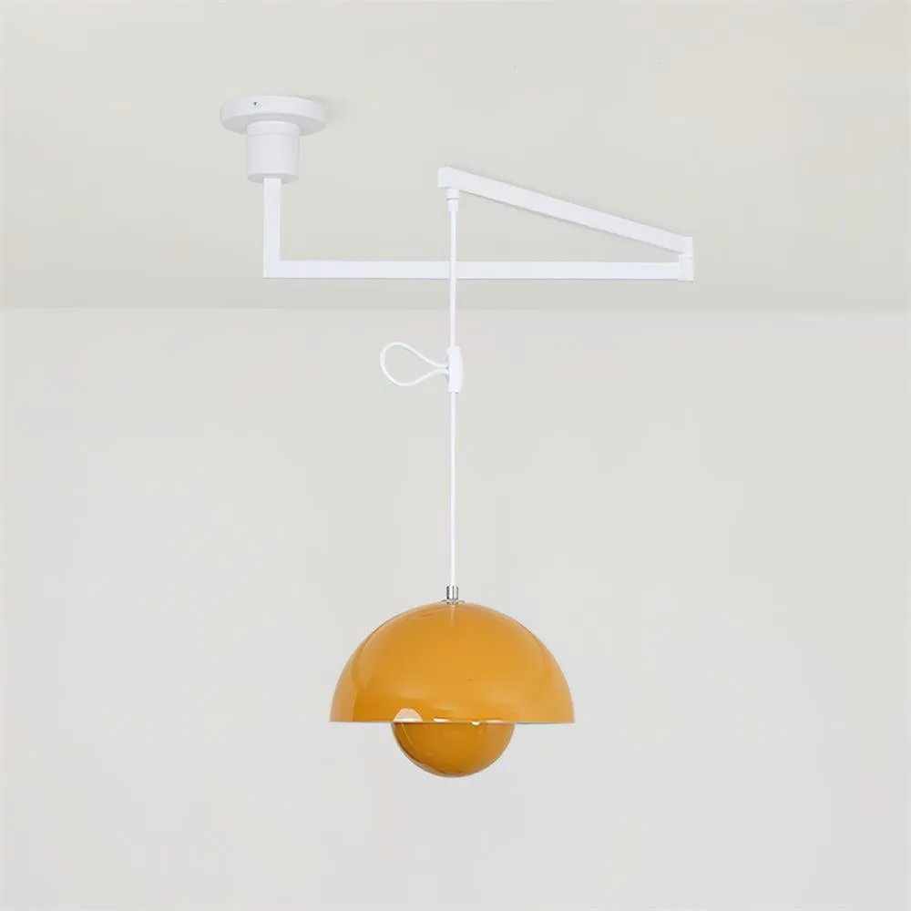 Color Swing Arm Pendant Light