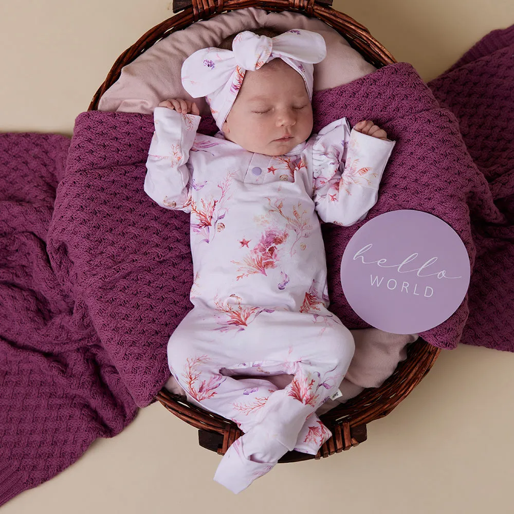 Coral & Lilac Reversible Milestone Cards