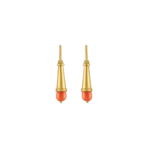 Coral Becher Earrings