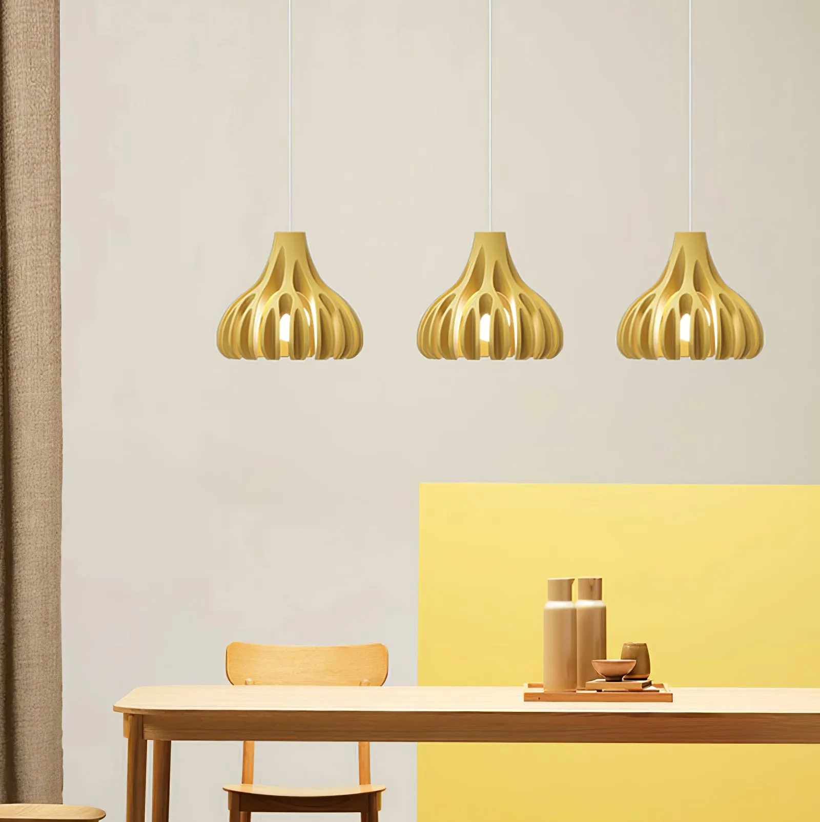 Coral Resin Pendant Lamp