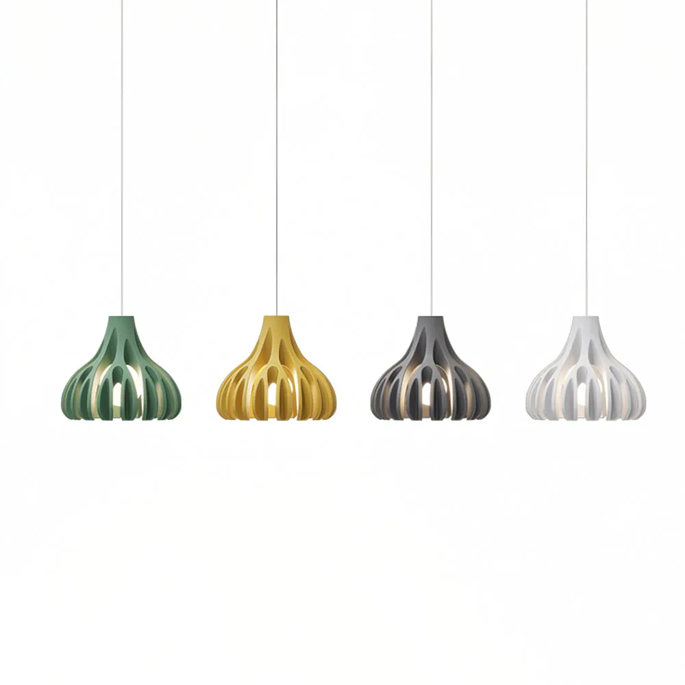 Coral Resin Pendant Lamp