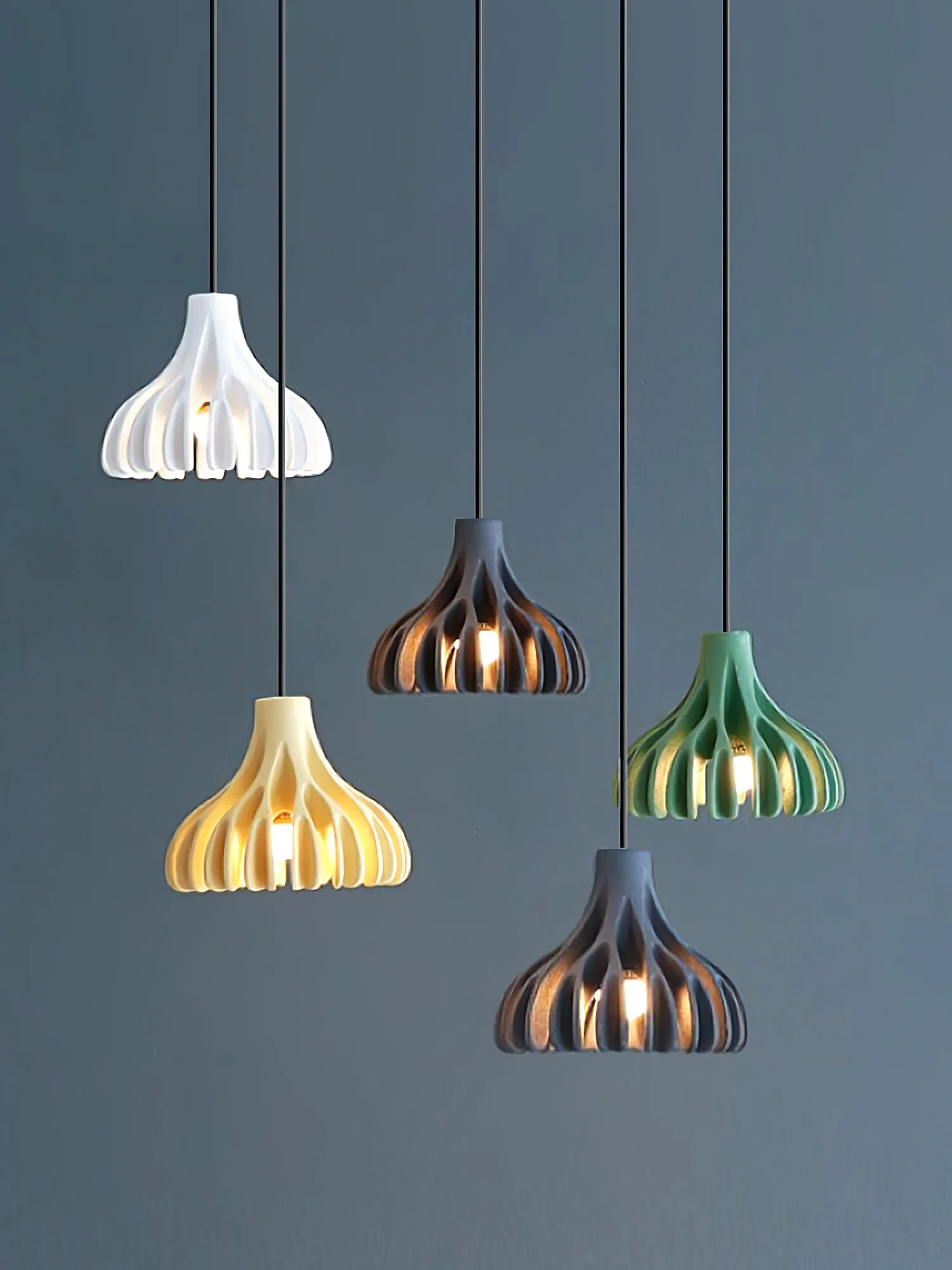 Coral Resin Pendant Lamp