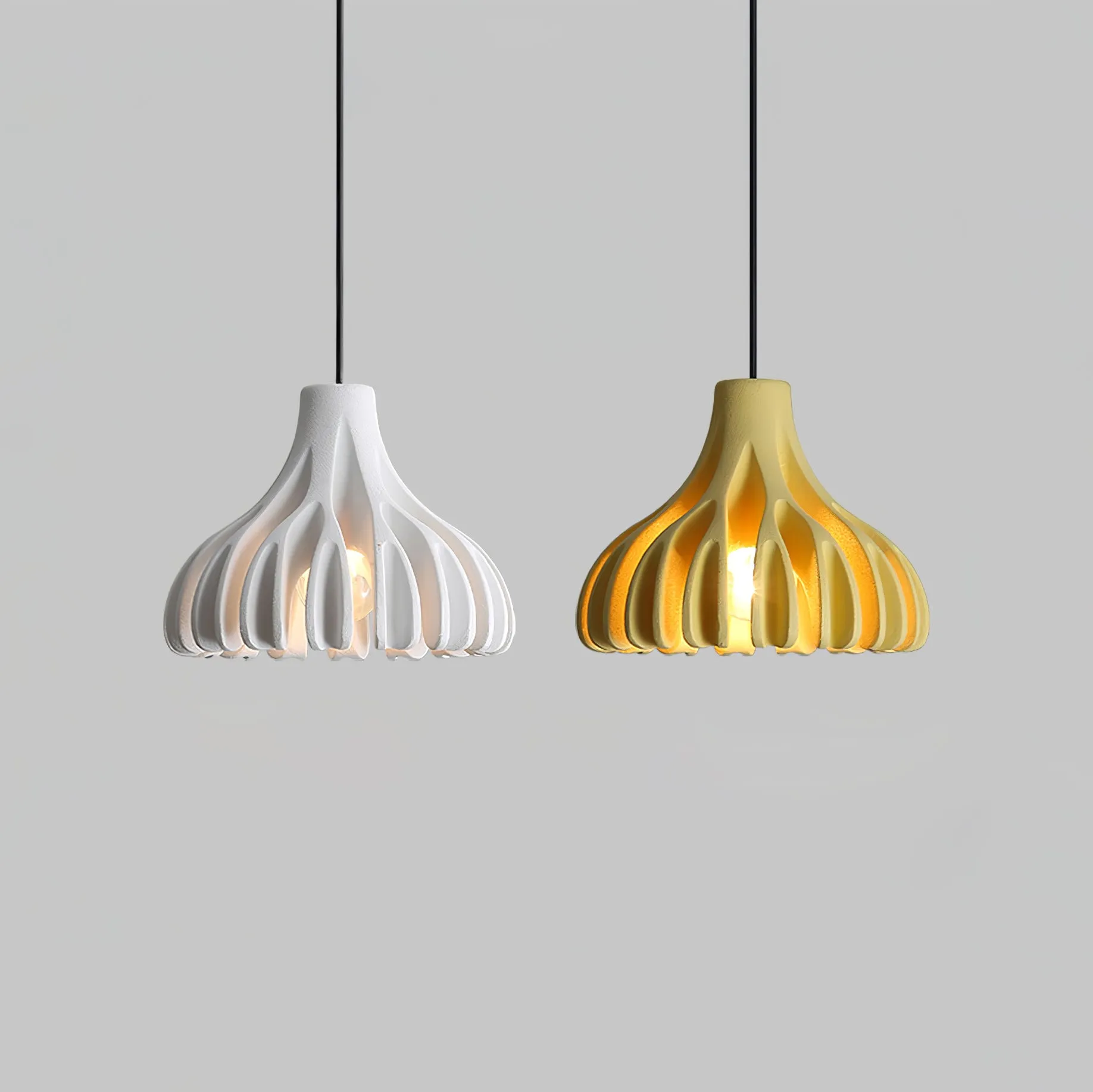 Coral Resin Pendant Lamp