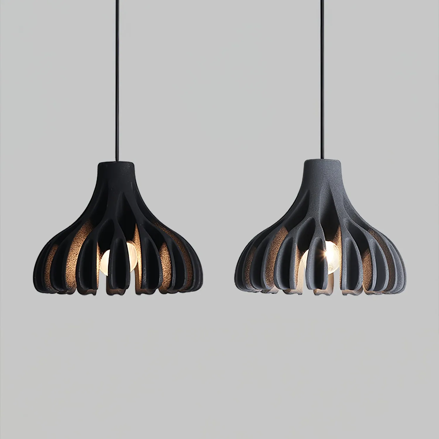 Coral Resin Pendant Lamp
