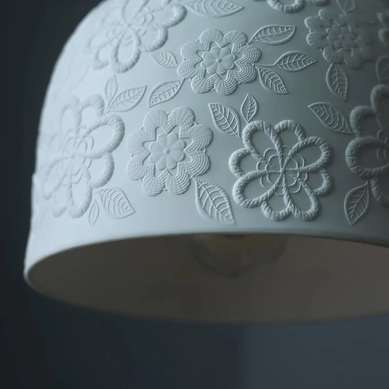 Corals Ceramics Pendant Lamp 7.8″- 5.5″