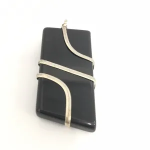 Crystal Pendant - Black Tourmaline