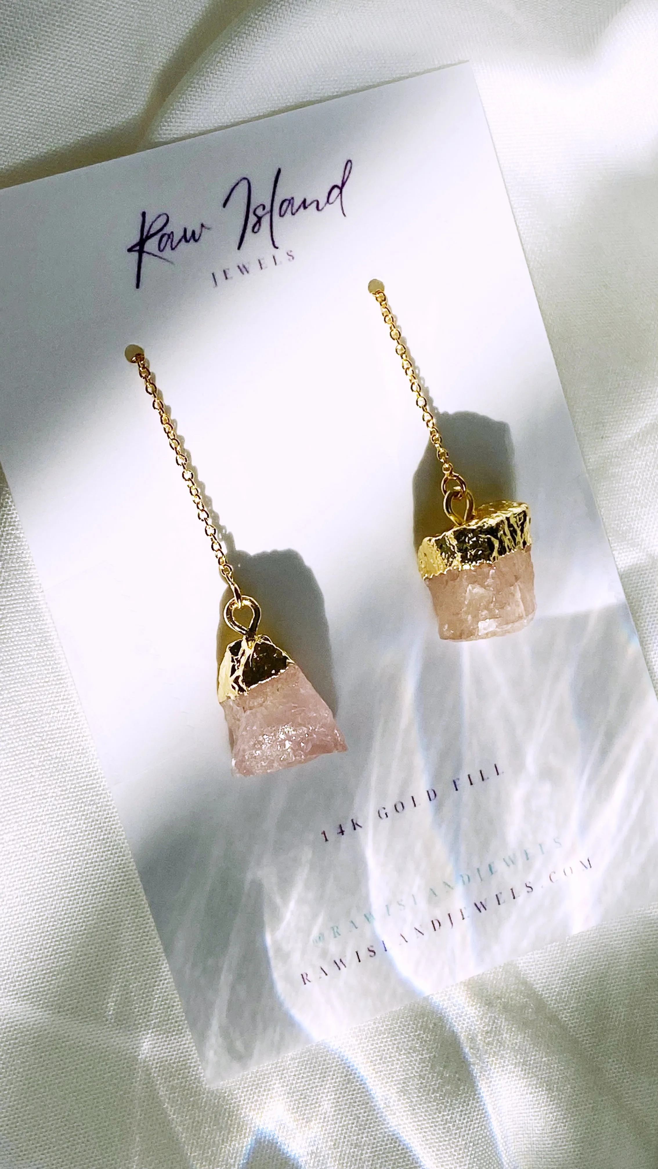 Custom Birthstone Dangle Earrings