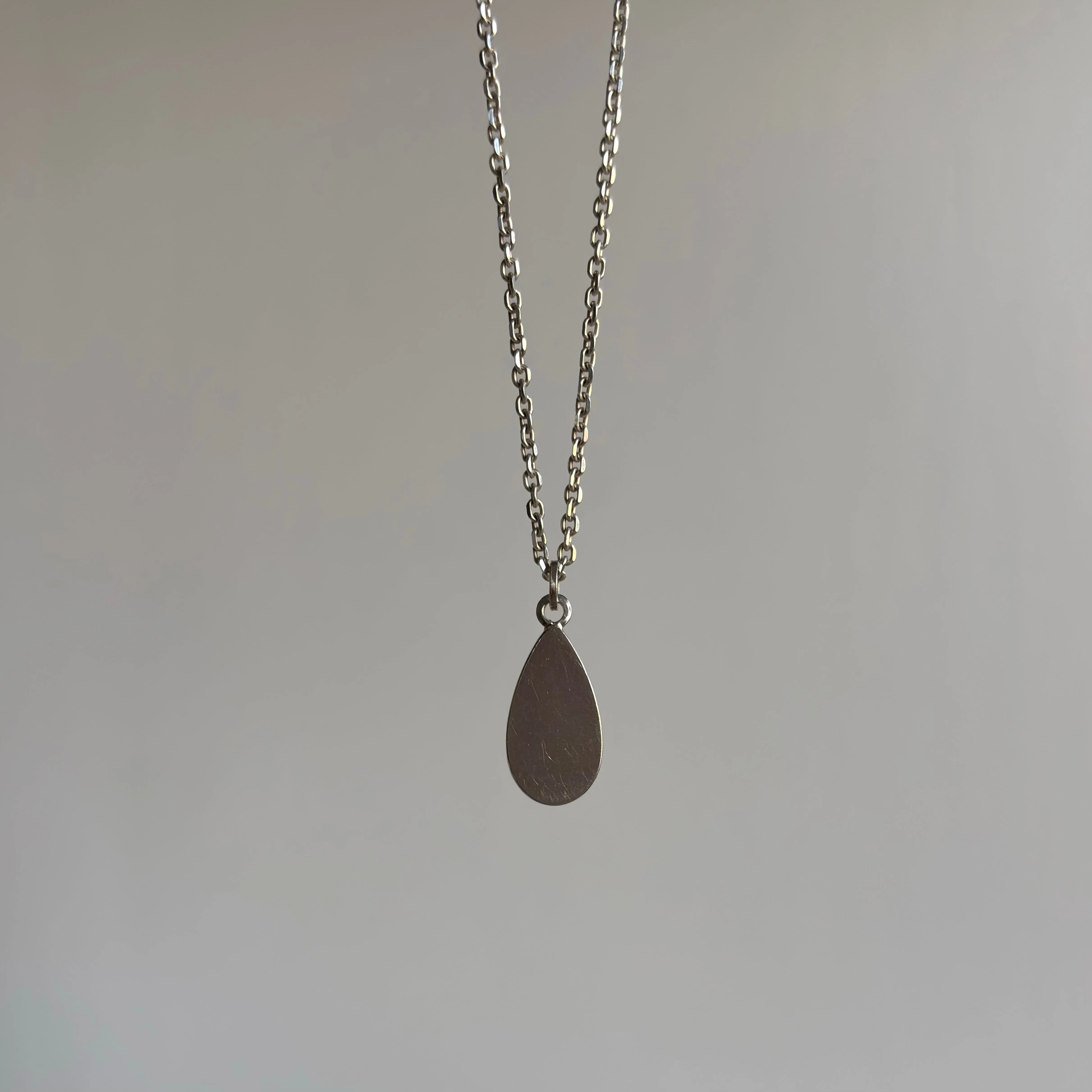 Dark Aquamarine Cabochon Pendant