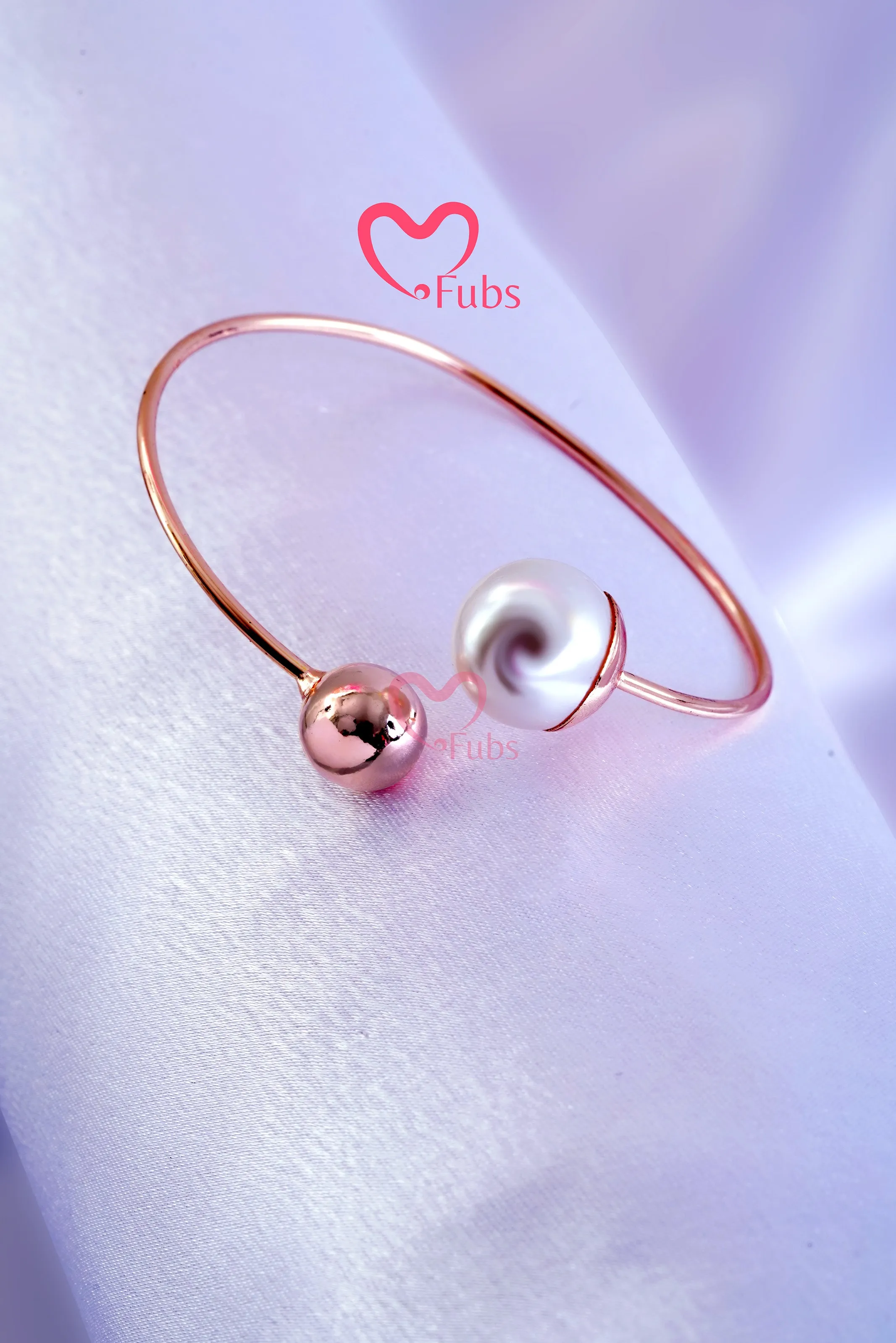 Delight Pearlescent Cuff Bracelet