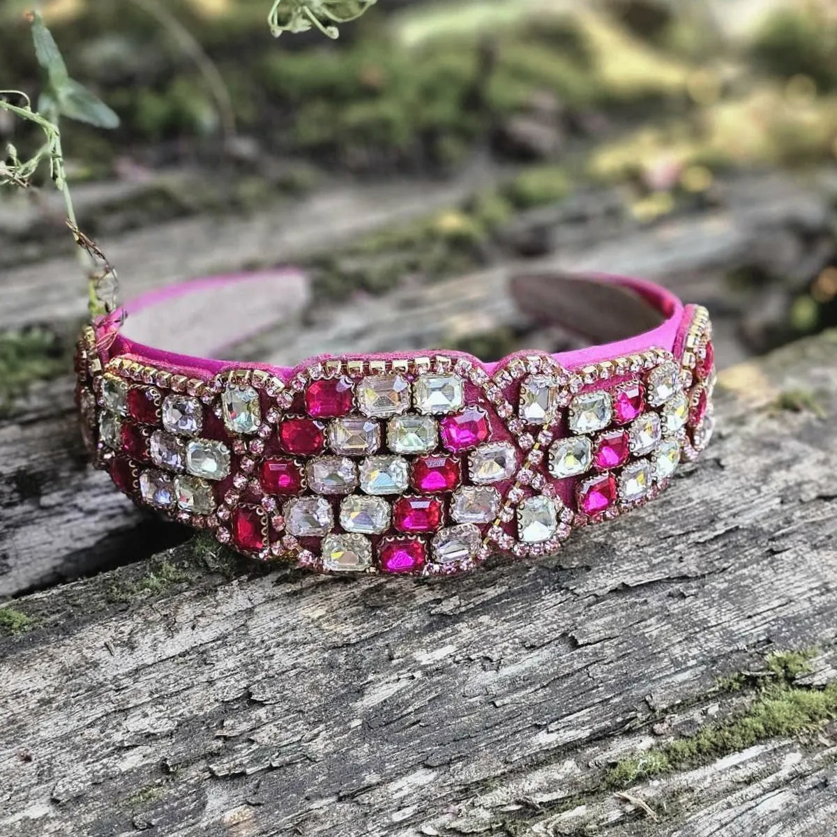 Diadem Boho Rose