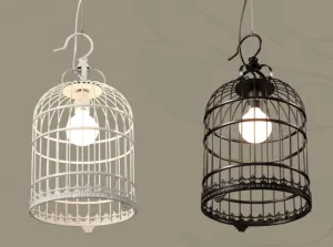 Dorotea Innovative Birdcage Design Vintage Pendant Lamp