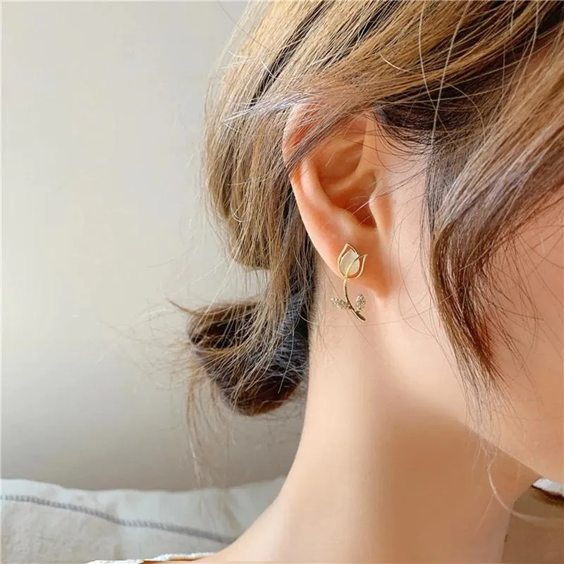 Elegant Opal Rose Accessory