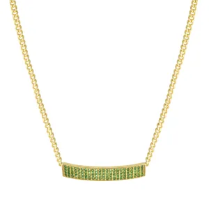 Emerald ID Choker